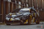Volkswagen Golf R on Vossen Wheels (HC-3) 2017 года